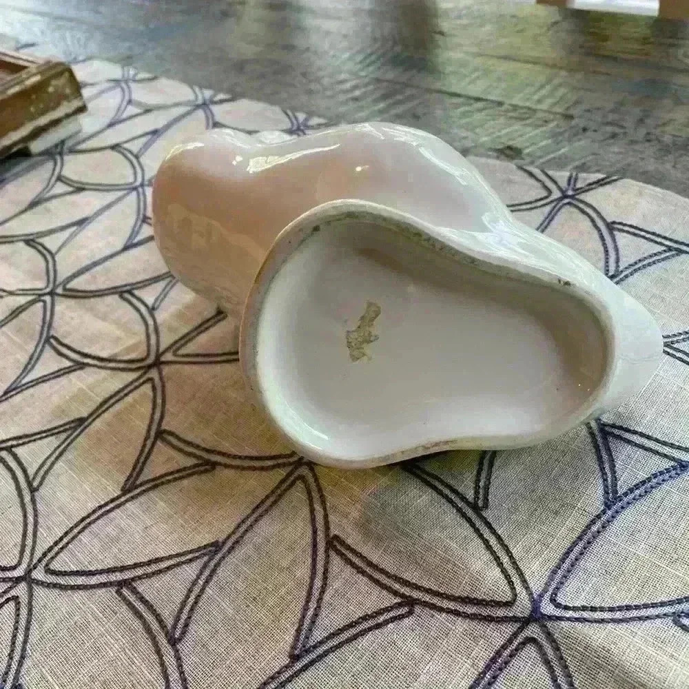 Vintage White Ceramic Duck Pitcher - Picture 5 of 13